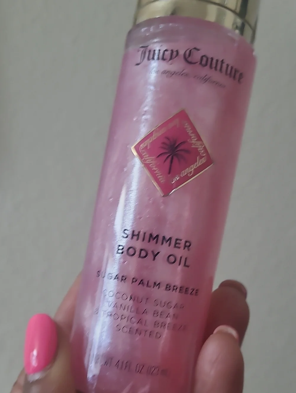 Juicy Couture Pink Shimmer Body Oil
